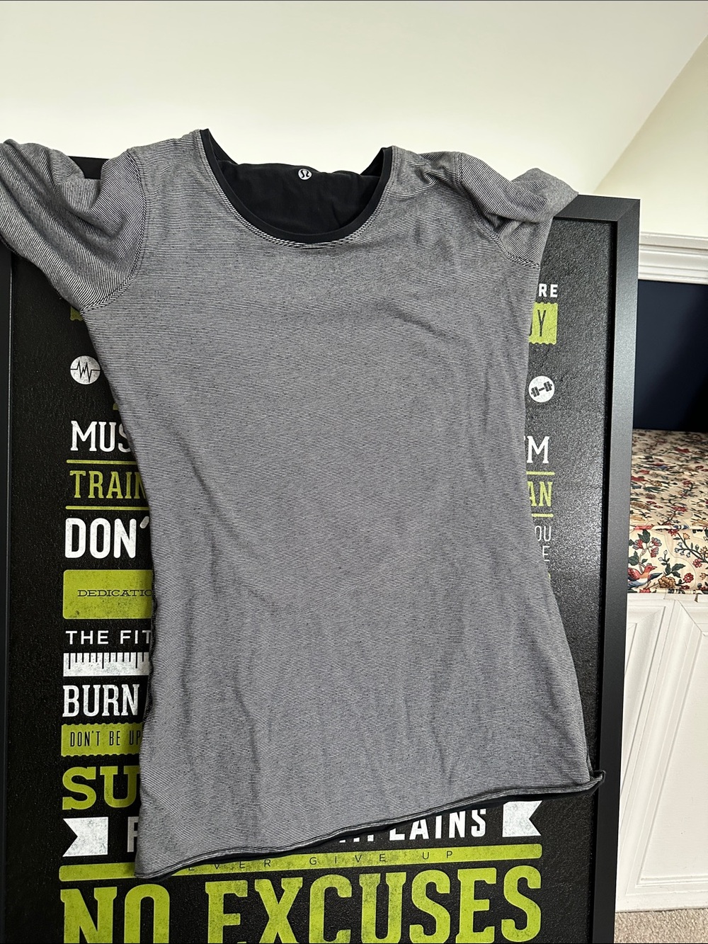 lululemon athletica Gray Short-Sleeve Tunic Top